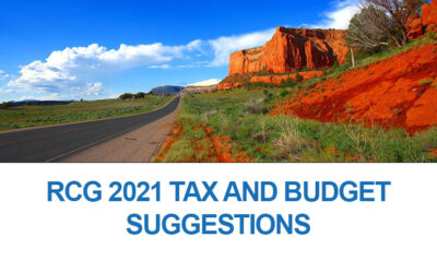 RCG 2021 Tax and Budget Suggestions